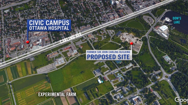 Tunney's Pasture scrapped as future home of Ottawa Hospital Civic Campus - CTV News