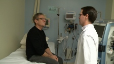 Jim Ward with Dr. Greg Knoll.