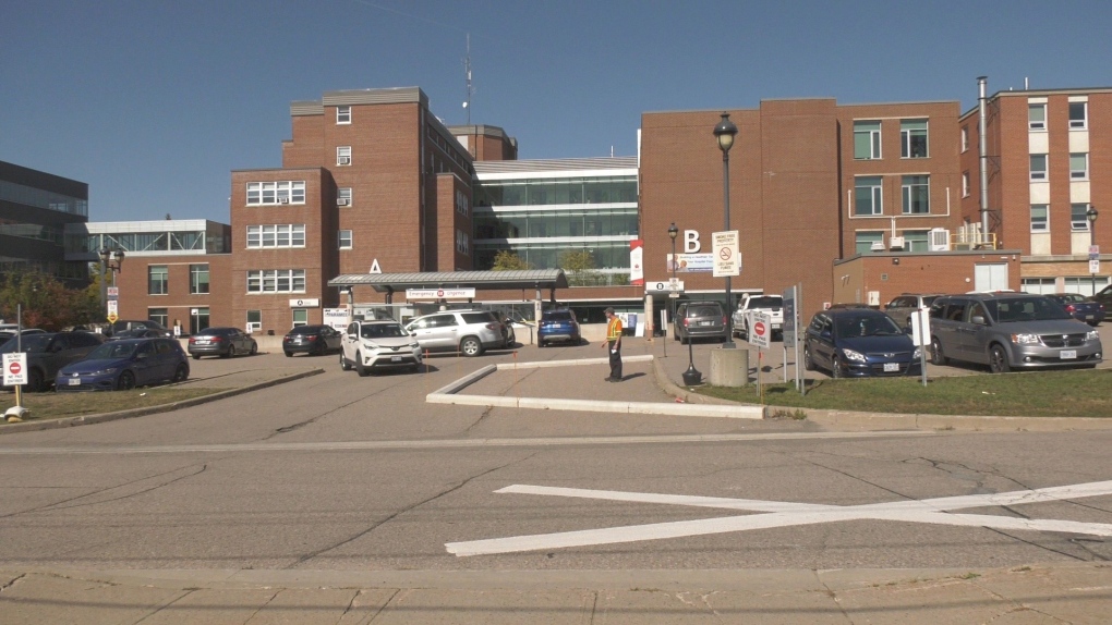 The Pembroke Regional Hospital is seen in this undated image. (Dylan Dyson/CTV News Ottawa)