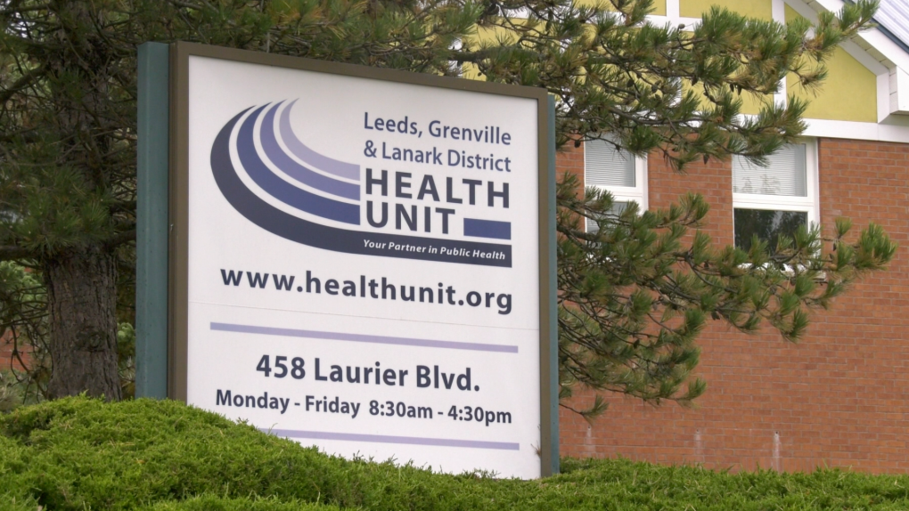 The Leeds, Grenville and Lanark (LGL) District Health Unit in Brockville. (Nate Vandermeer/CTV News Ottawa)
