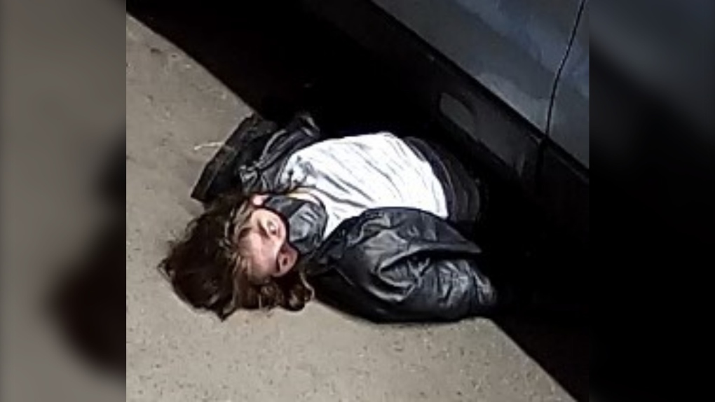 Ottawa police are asking for the public's help identifying this man, who is accused of stealing catalytic converters from cars parked in an underground garage on Donald Street. (Photo: Ottawa Police Service)