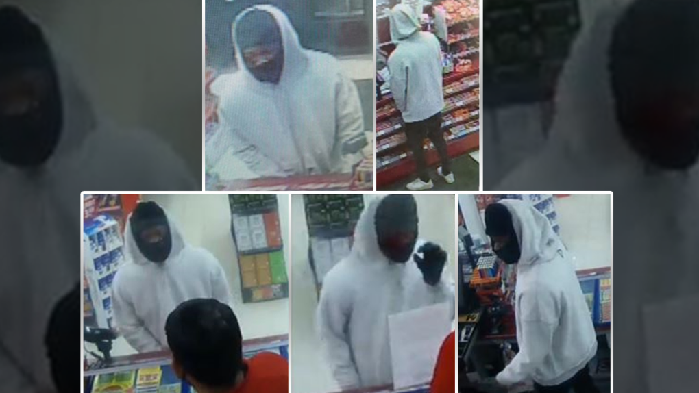 Ottawa police are searching for a man they say is a suspect in two robberies. (Ottawa Police Service)