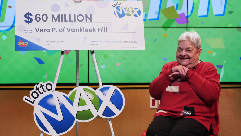 Vankleek Hill great-grandmother wins $60-million lotto jackpot