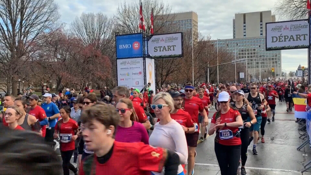 2022 Canada Army Run in Ottawa