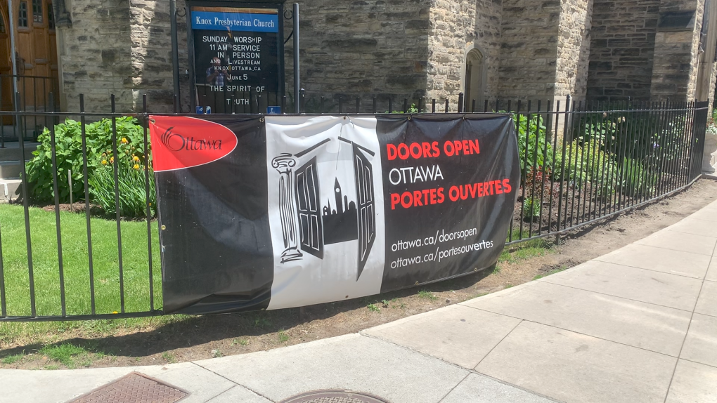 Doors Open Ottawa returned in 2022 with in-person tours for the first time since the start of the COVID-19 pandemic. (Shaun Vardon/CTV News Ottawa)