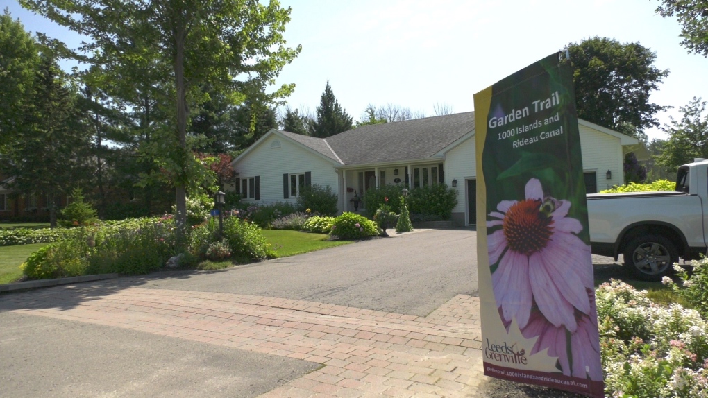 The Maitland Garden of Hope in Maitland, Ont. (Nate Vandermeer/CTV News Ottawa) 