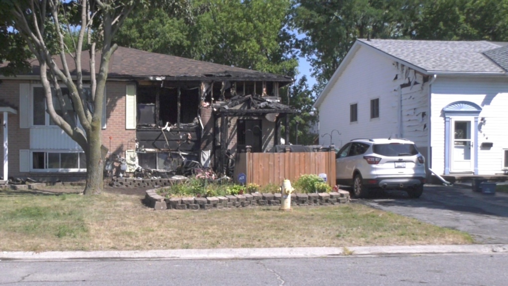 Early Morning Blaze Displaces Family In Kingston CTV News   Kingston Fire 1 6035493 1661012281373 