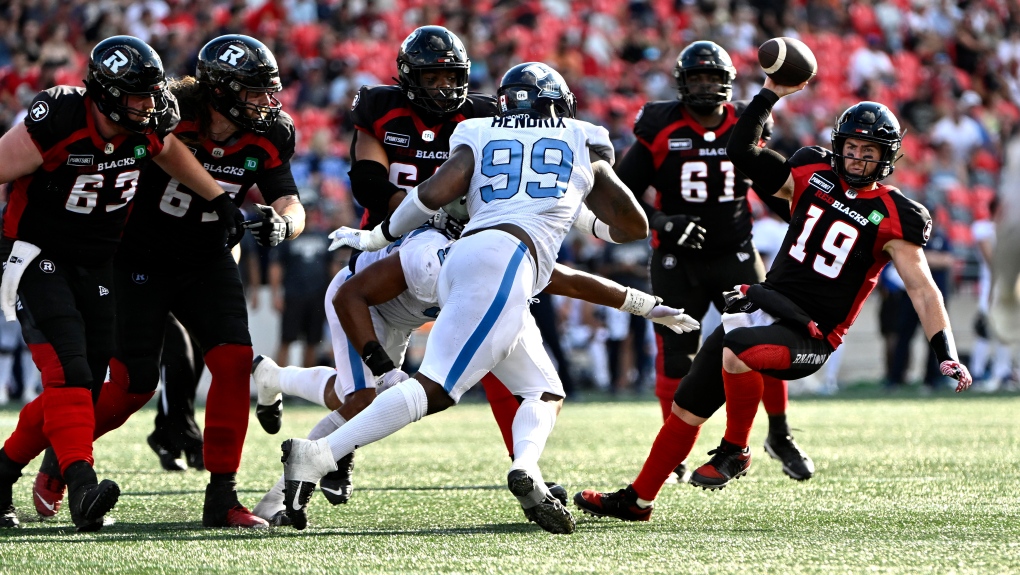 Redblacks unveil home and away uniforms