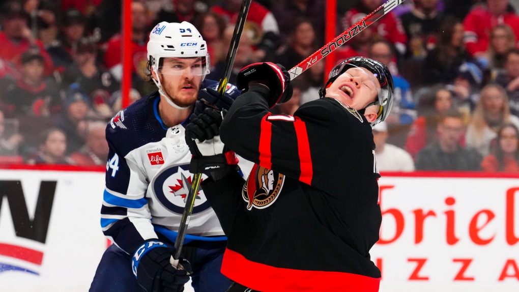 Scheifele scores twice as Jets beat Rangers in season opener