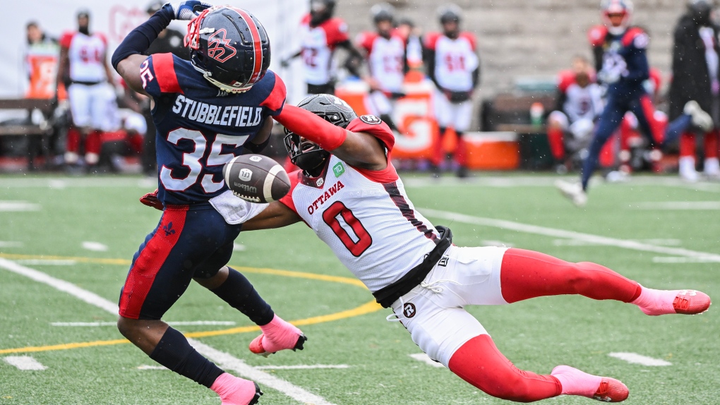 UMaine secondary putting the clamps down on top receivers