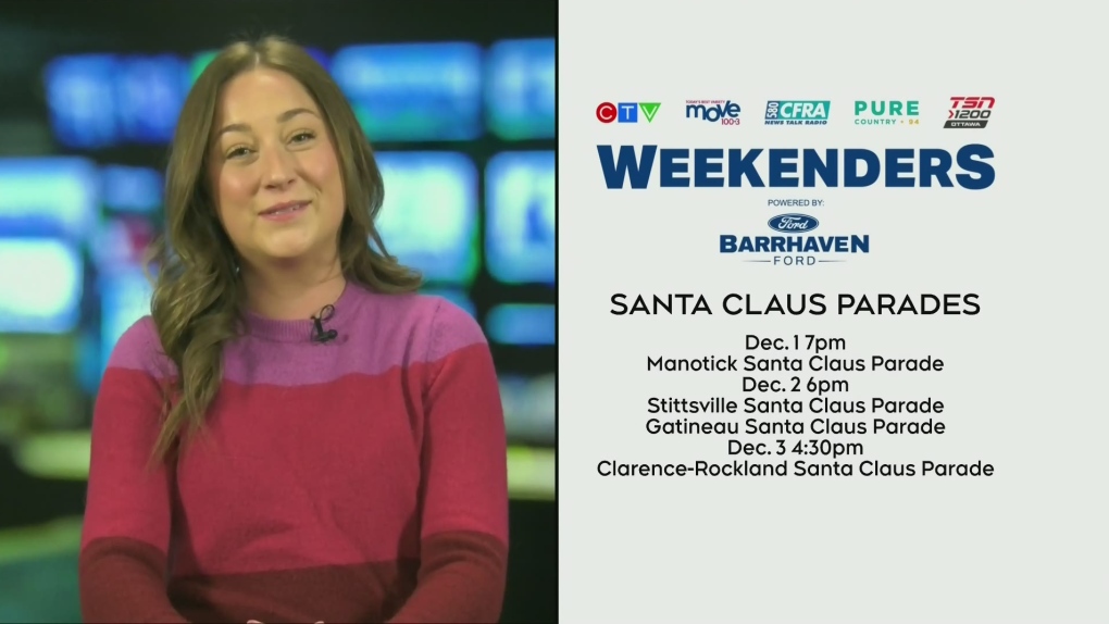 Bell Media Weekender Dec. 1 2023