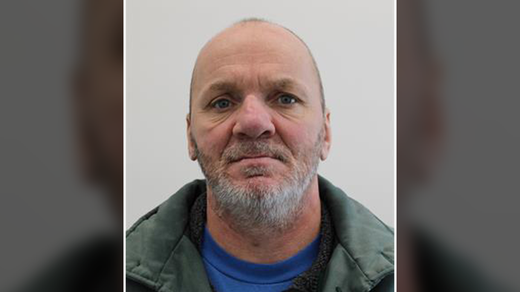 Marc Poulin, 54, is serving a two-year sentence for seven counts of theft under $5,000 and breaching probation. (OPP/supplied)