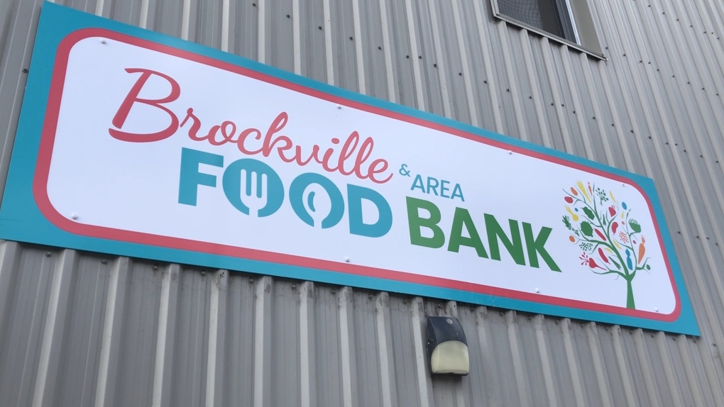 A new report shows the Brockville and Area Food Bank saw a 49 per cent increase in visitors in 2022, as food inflation continued to hit pocketbooks. (Nate Vandermeer/CTV News Ottawa)