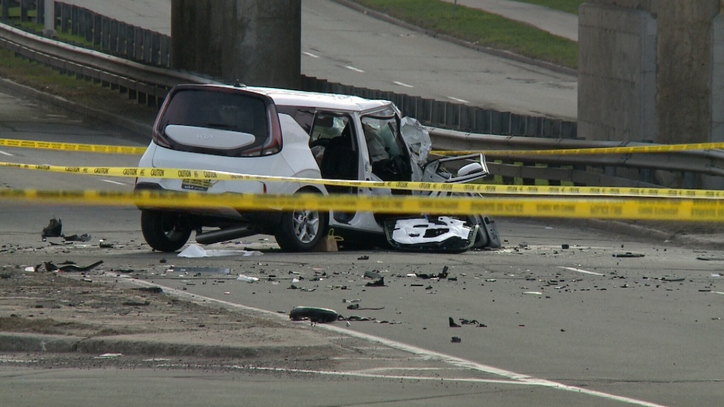 Serious crash on Heron Road in the early hours