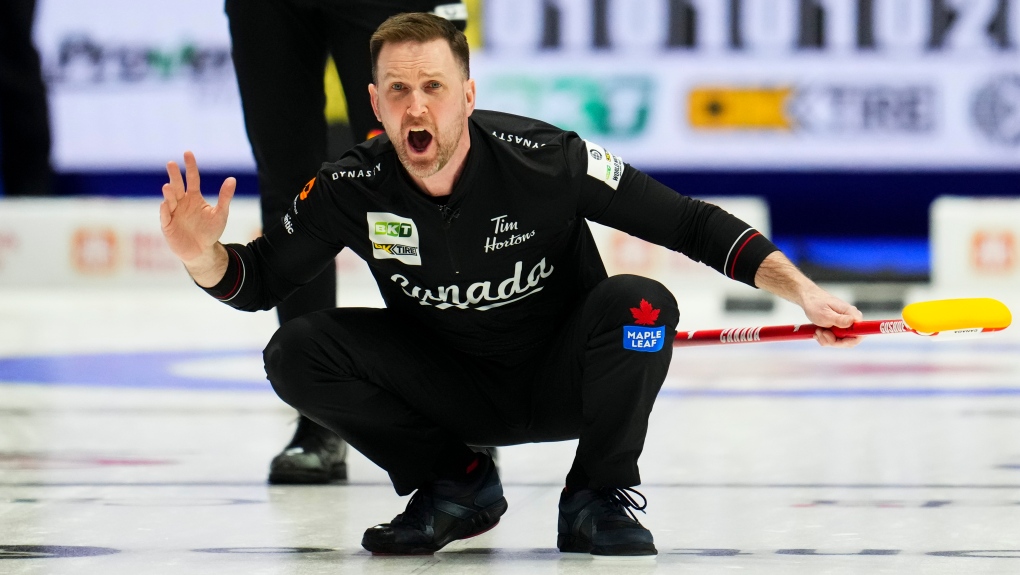 World Mens Curling Championship Canadas Gushue To Play For Gold Ctv News