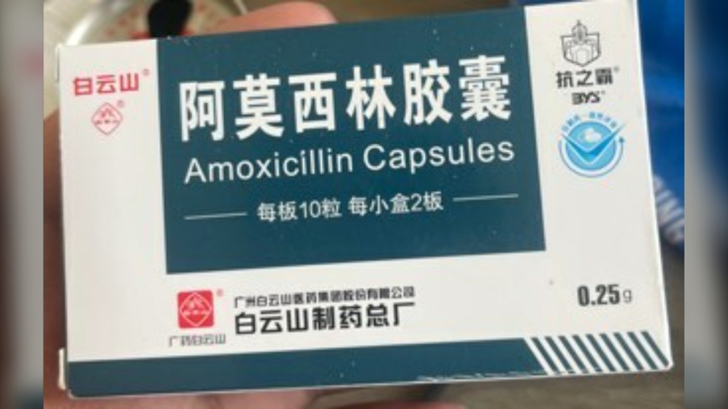 Health Canada says it seized unauthorized amoxicillin capsules from Green Fresh Supermarket on McArthur Avenue. (Health Canada/release)
