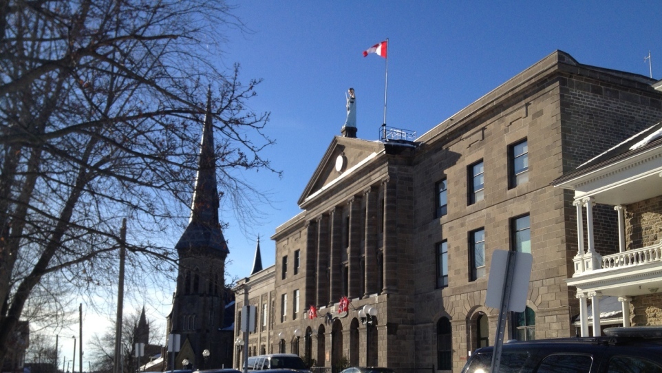 The courthouse in Brockville, Ont. is seen in this undated image. (Tyler Fleming/CTV News Ottawa)