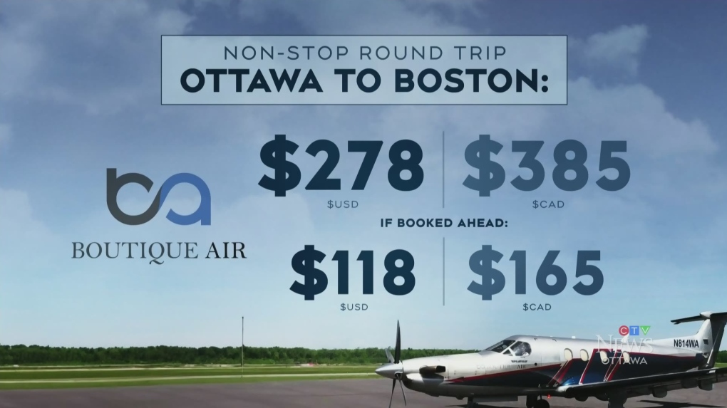 Cheap flights to Boston attracting Canadian travellers to Massena