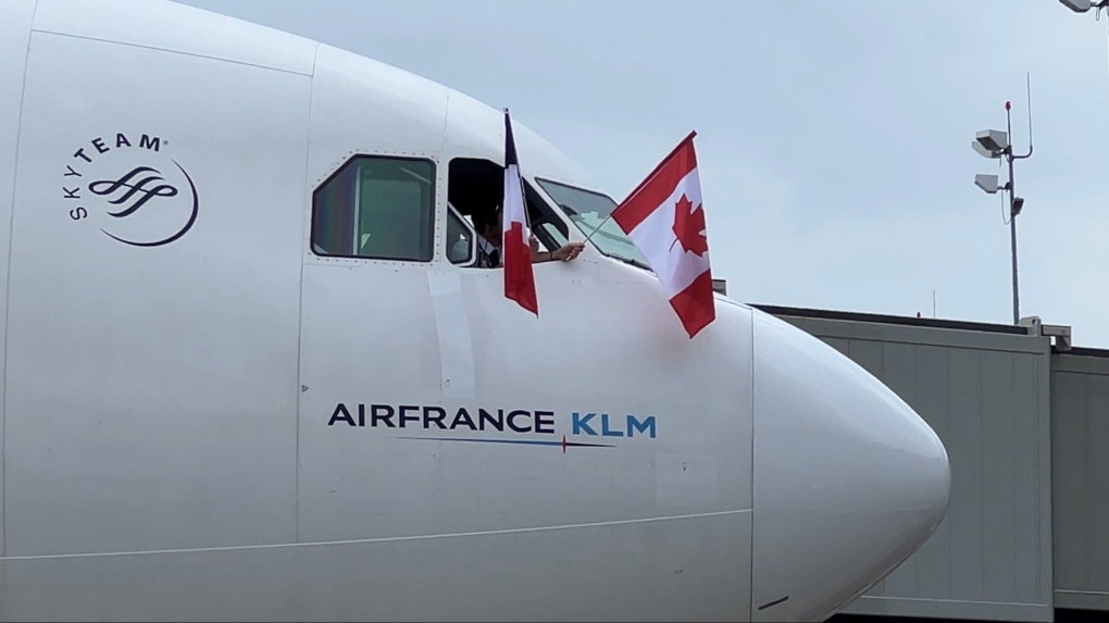 Air France to continue OttawaParis service through the winter CTV News