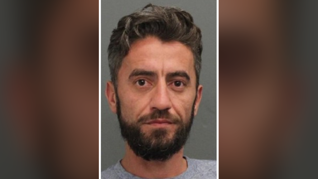 Erhan Binzet, 38, of Ottawa, was arrested in connection with alleged pimping offences in Montreal in August 2020. (Sûreté du Québec/handout)