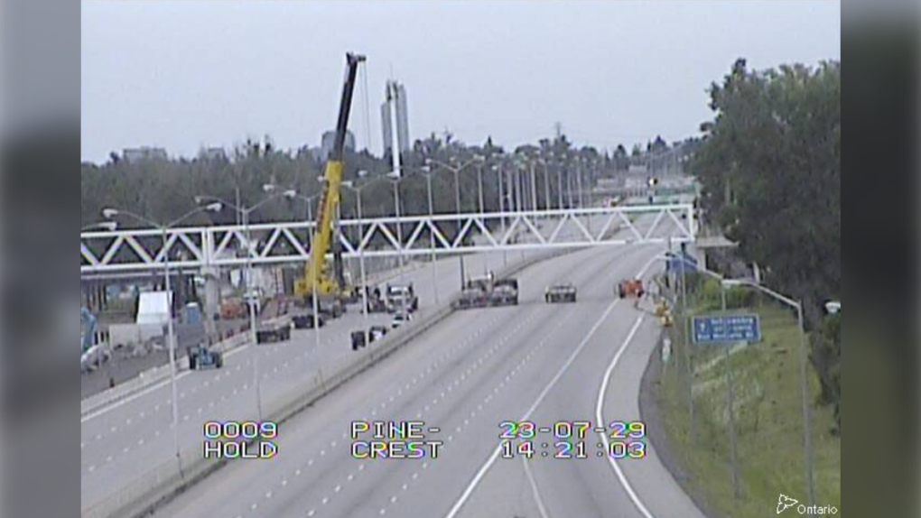 Ottawa traffic Section of Hwy. 417 closed July 28 31 for