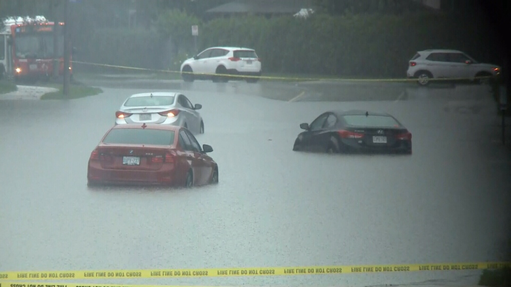 Ottawa storm: Scenes from the flash flooding in Ottawa | CTV News