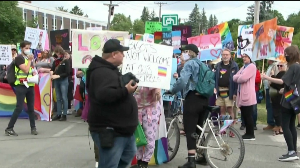 You are loved': Kelowna celebrates gender diverse people during Pride Trans  March - Kelowna Capital News