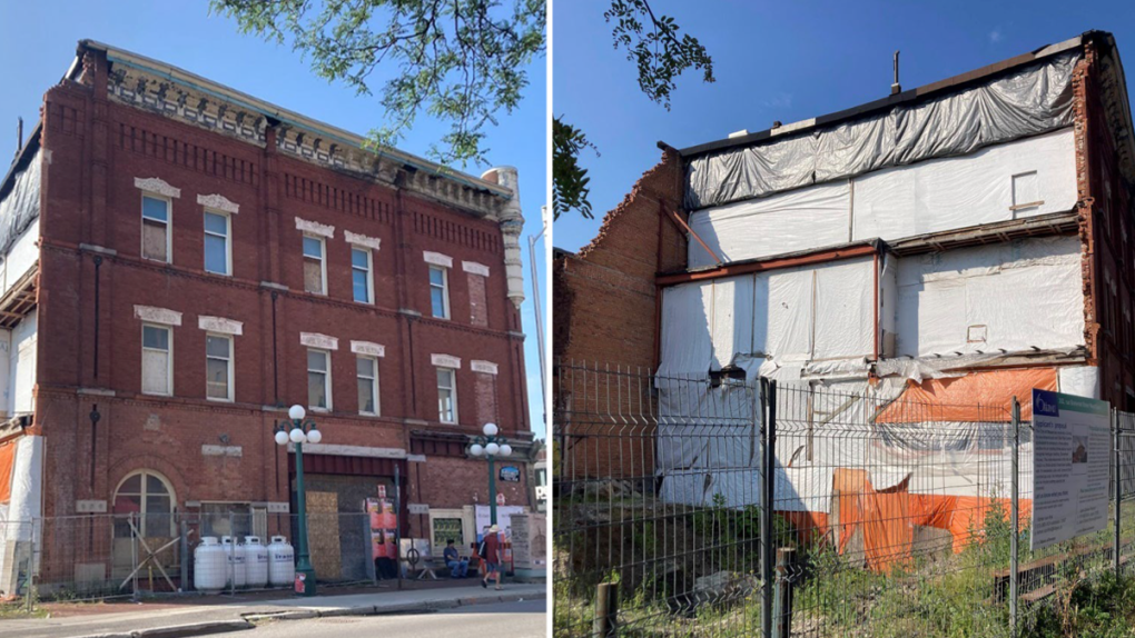 The owner of Somerset House has submitted an application to restore and stabilize the building on Somerset Street. (City of Ottawa documents) 