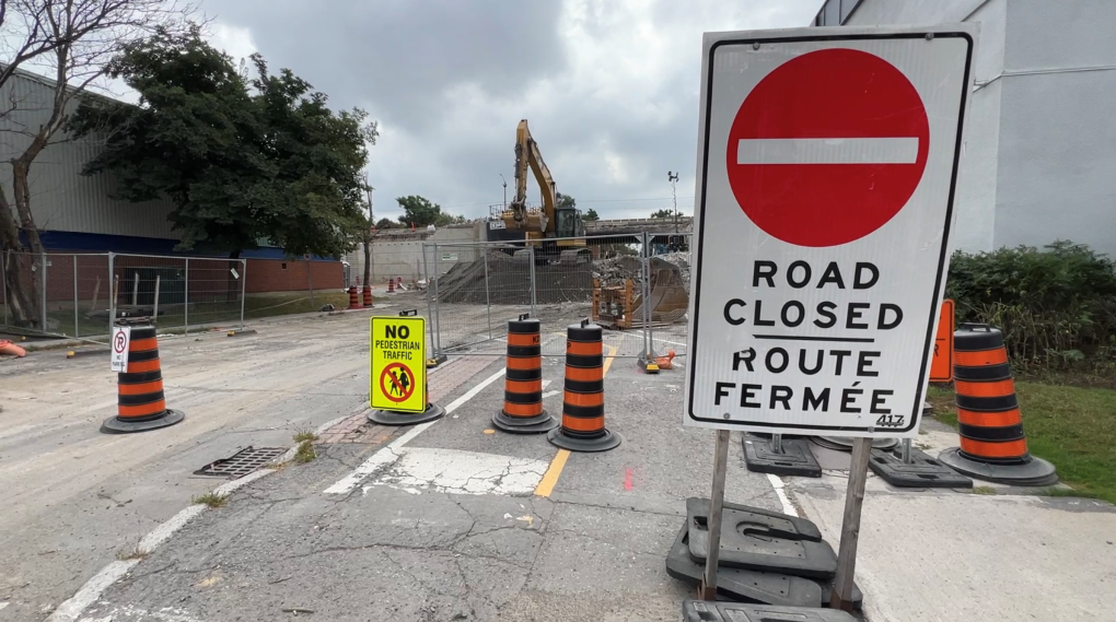 Ottawa traffic Hwy. 417 closed for Percy Street bridge