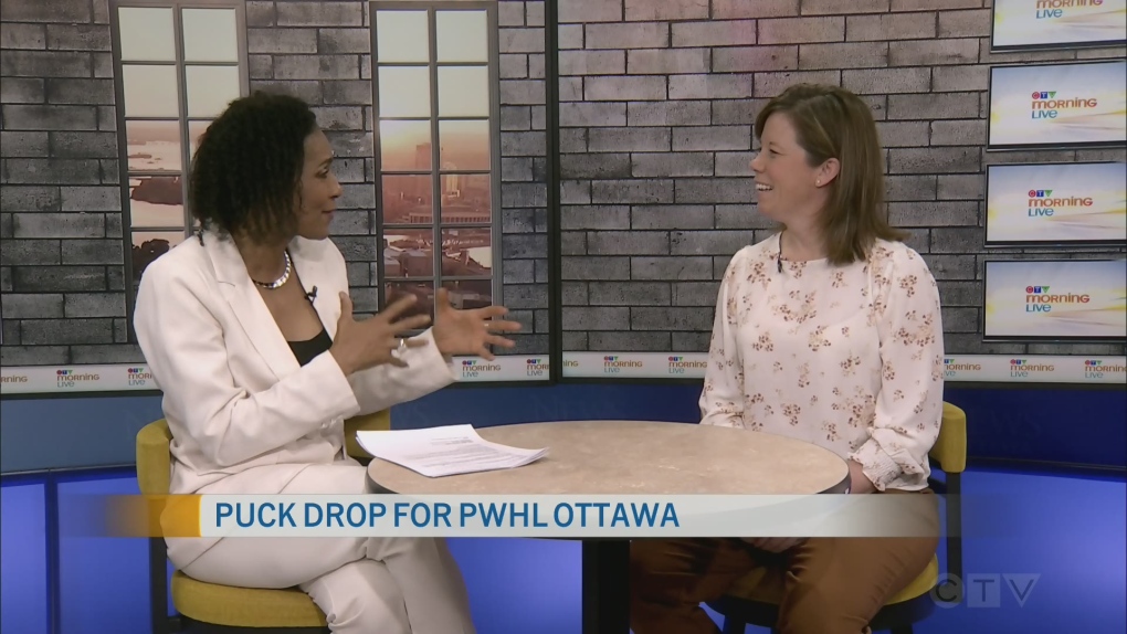 The puck drops for PWHL Ottawa