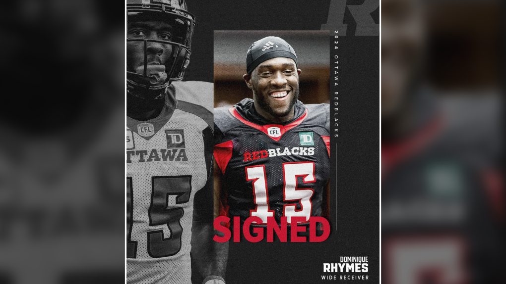 Ottawa Redblacks: Dominique Rhymes returns to Ottawa on a 2-year-deal ...