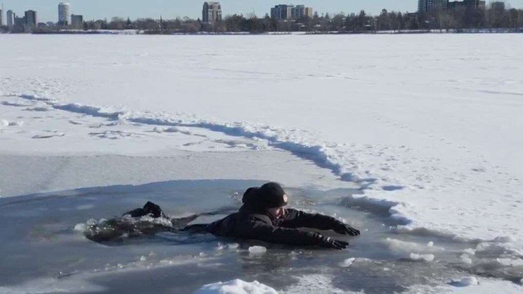 Ice safety: Ottawa Fire Service shares survival tips