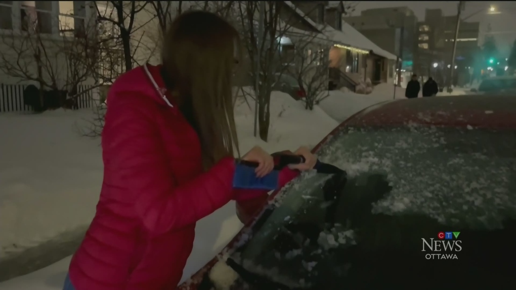 Freezing rain storm hits Ottawa