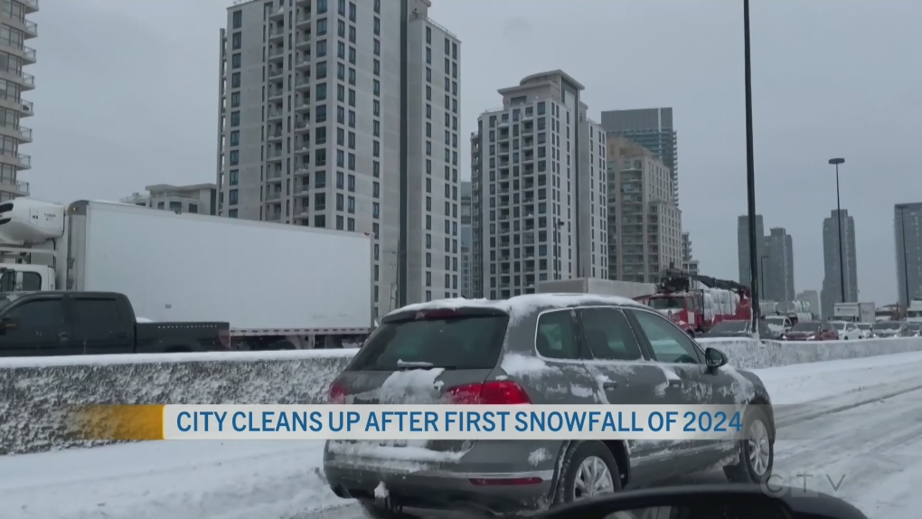 Morning Update City cleans up after first snowfall of 2024