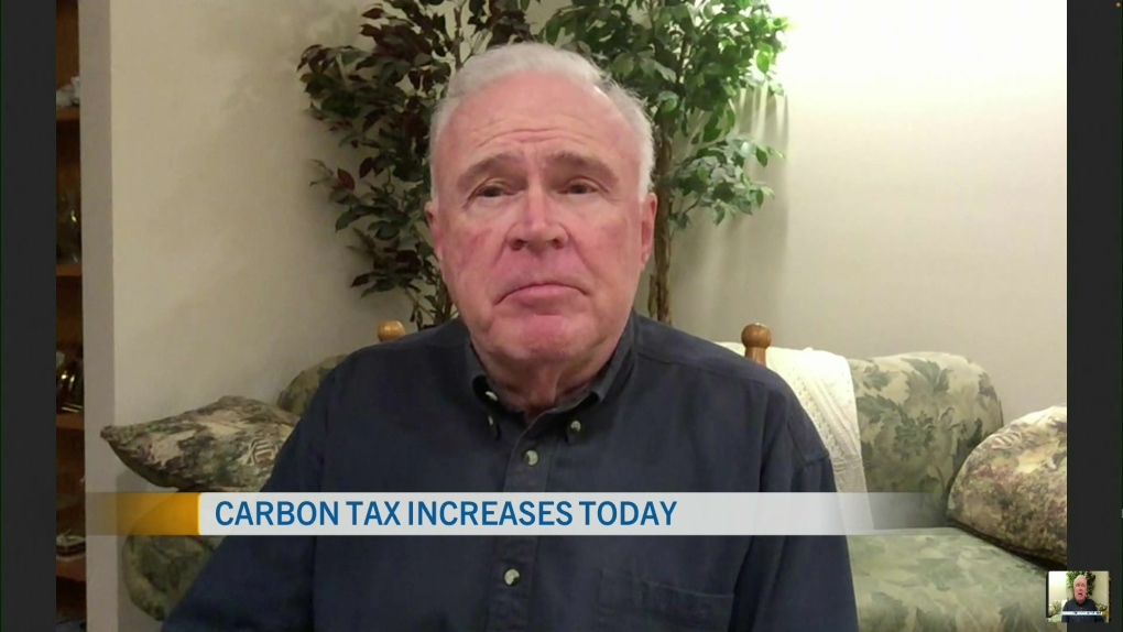 Carbon tax increases today