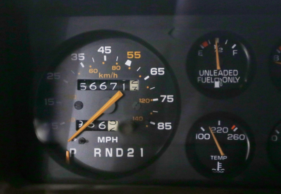 Car speedometer