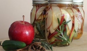 A Twist on Pickles: Sweet & Spicy Pickled Apples