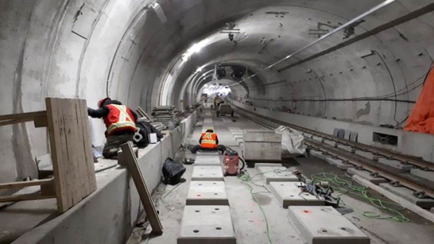 Ottawa's LRT Update: Inside the tunnel