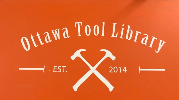 Ottawa Tool Library sign