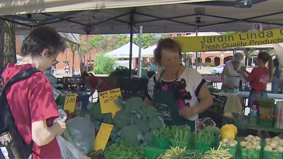 Ottawa Farmers' Market opening Sunday