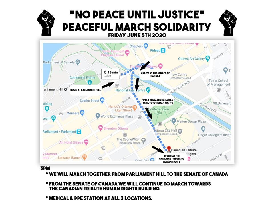No Peace Until Justice Ottawa