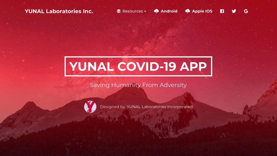 Yunal COVID-19 app
