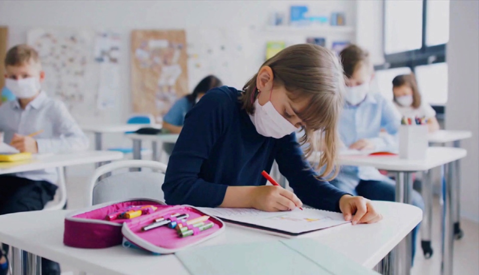 Calgary classroom mask