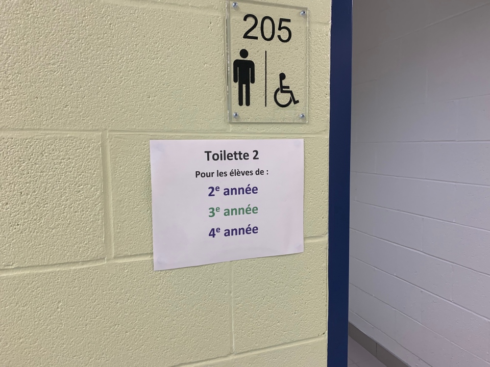 Jonathan Pitre school washrooms