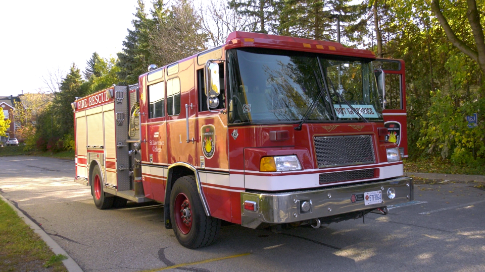 Brockville fire truck