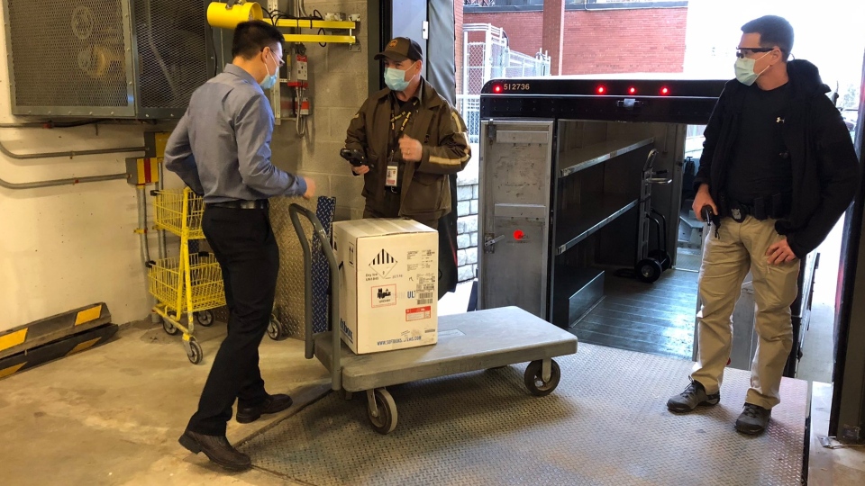 COVID-19 vaccines arrive at Ottawa Hospital