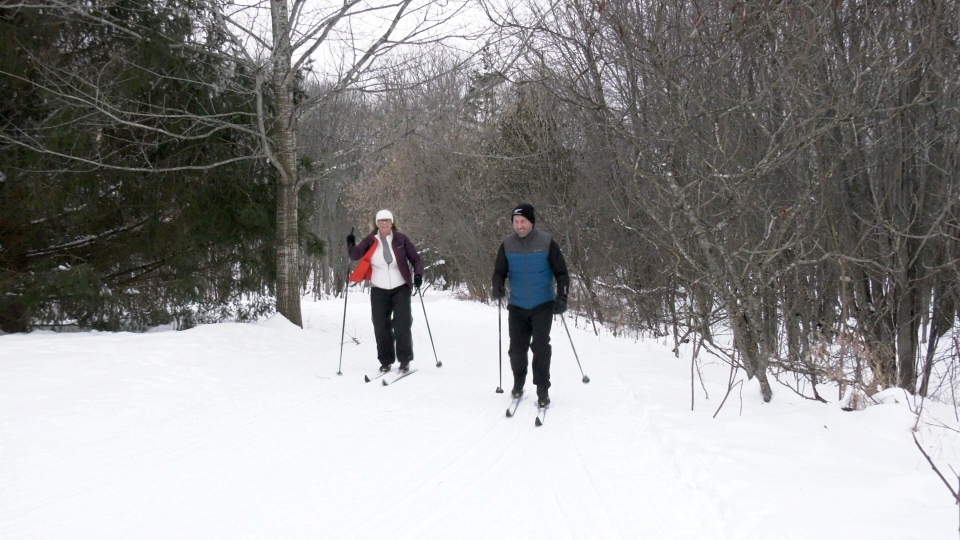 The Ski Heritage East trail
