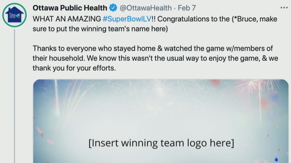 Ottawa Public Health's Twitter account gains large