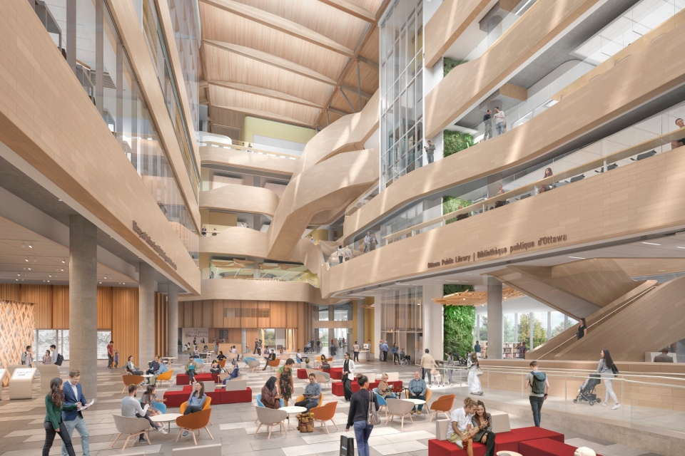 A look at the new $192 million library and Library and Archives Canada
