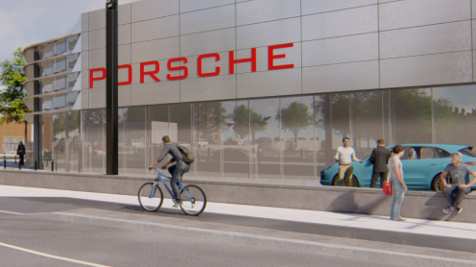 Porsche dealership Montreal Road